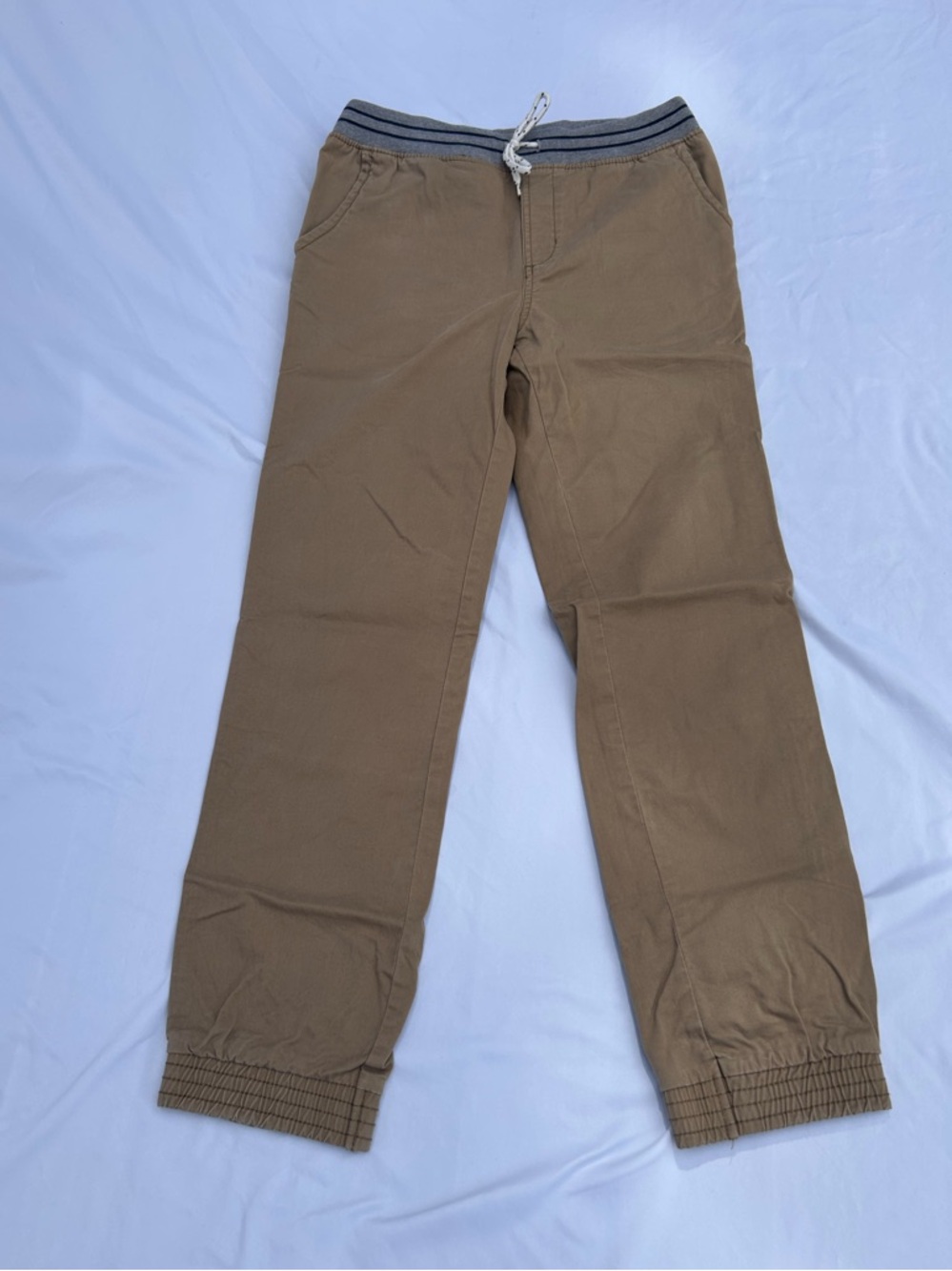 Cat & Jack Boys Brown Drawstring Jogger Pants size 16